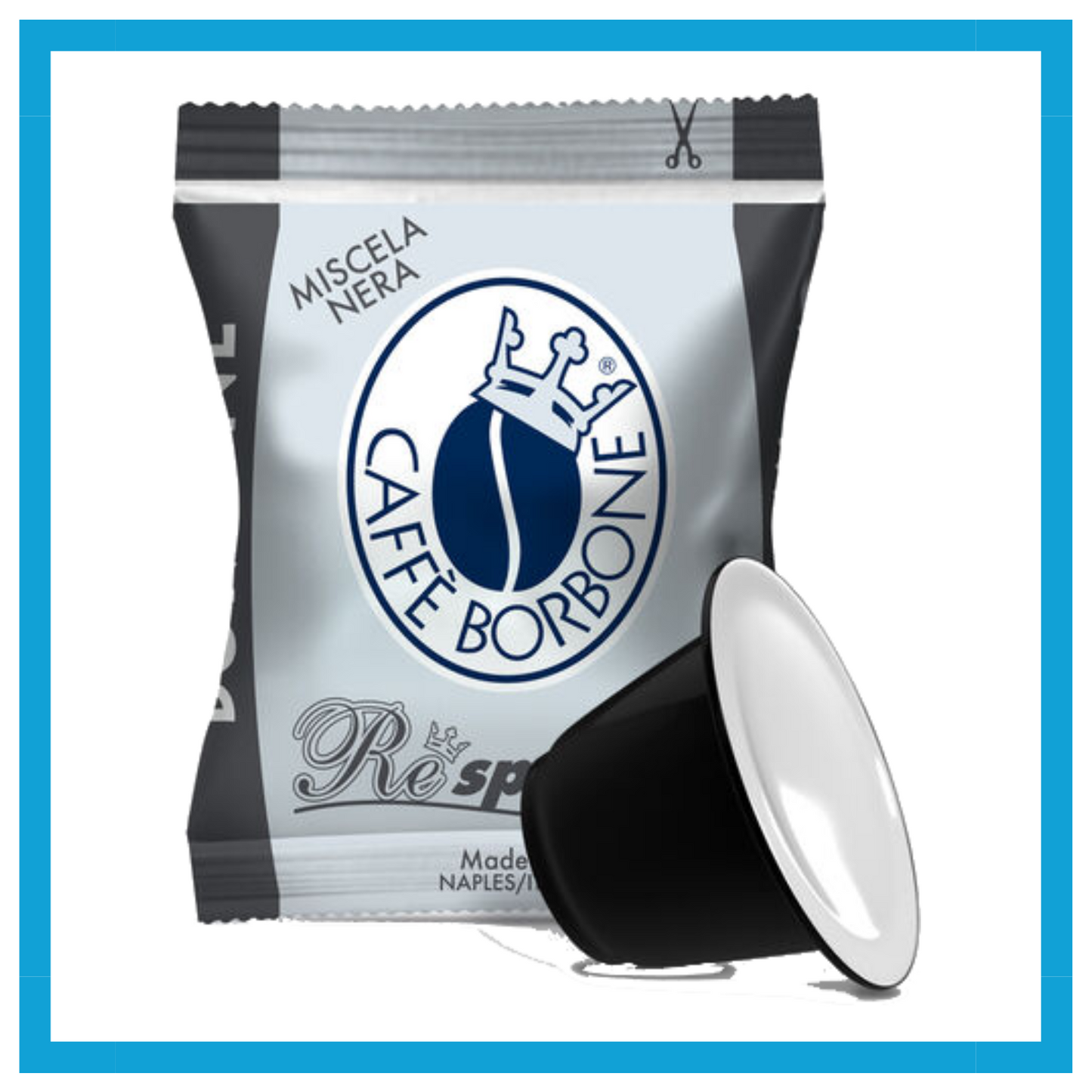 Borbone Noir - 100 Capsules - Re Espresso