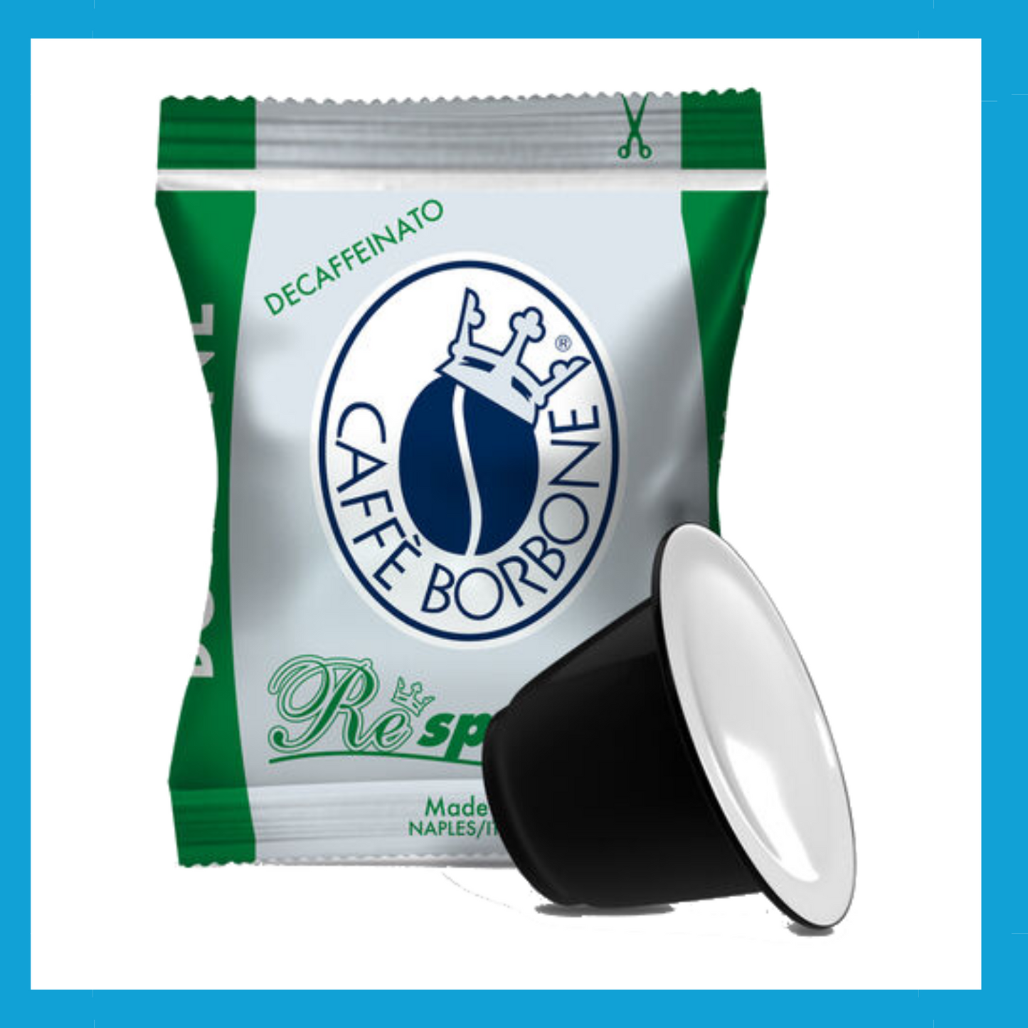 Borbone Vert (décaféiné) - 100 Capsules - Re Espresso