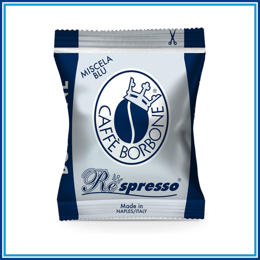 Borbone Blu - Compatibile Nespresso - 100 caffè - retro
