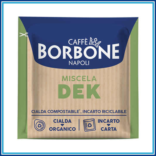 Borbone Decaffeinato - Cialde - 150 caffè - retro
