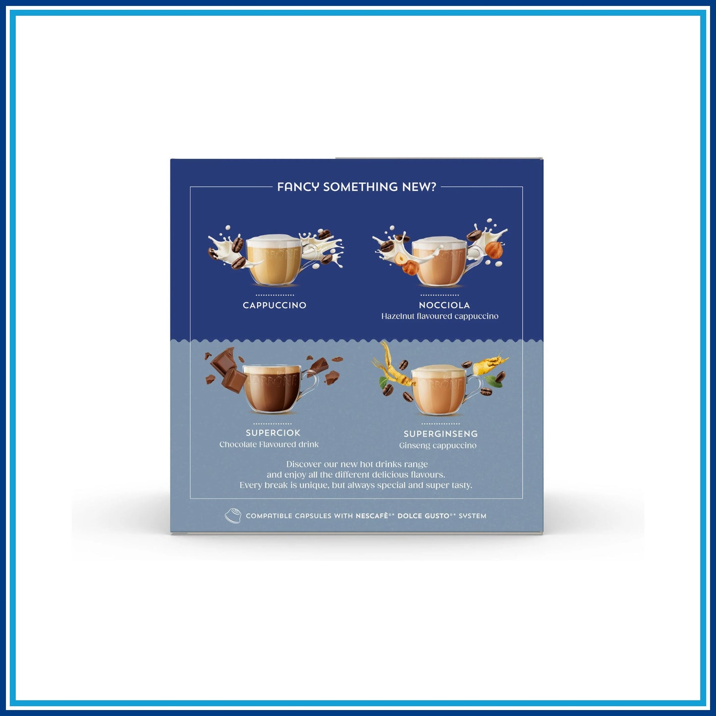 Borbone Lungo Sublime - Compatibile Dolce Gusto - 64 caffè - confezione