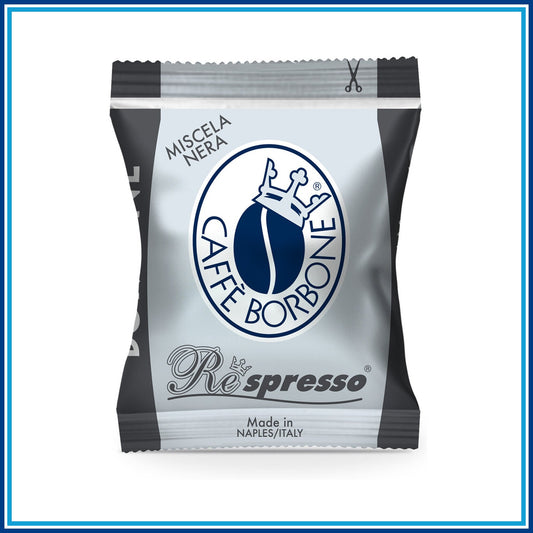 Borbone Nera - Compatibile Nespresso - 100 caffè - retro
