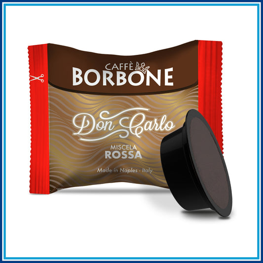Borbone Rossa - Compatibile A Modo Mio - 100 caffè - confezione