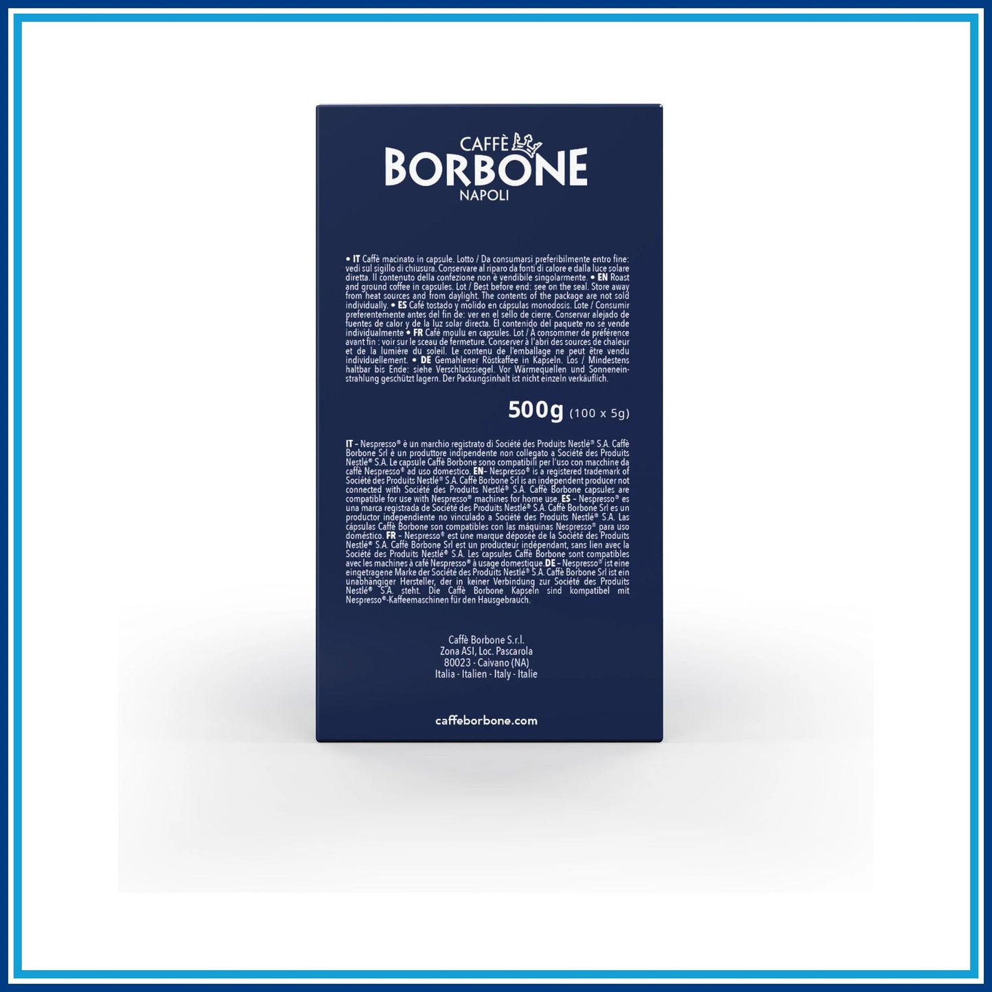 Borbone Venezia - Compatibile Nespresso - 100 caffè