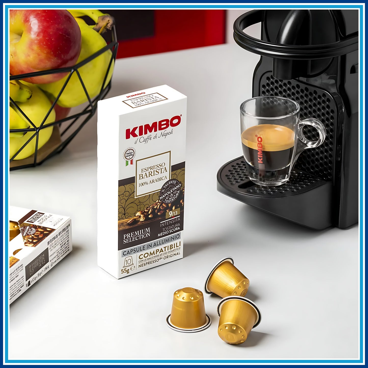 Kimbo 100% Arabica - Compatibile Nespresso - 100 caffè