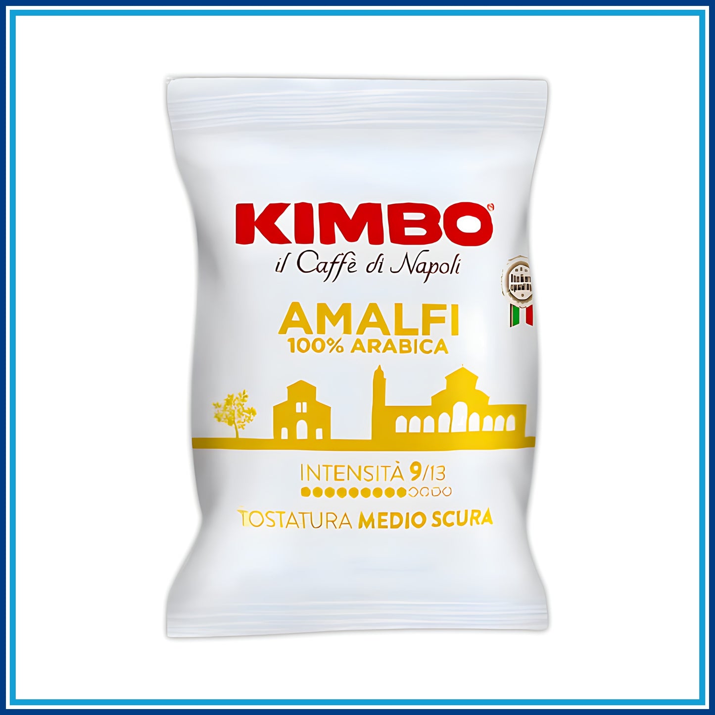 Kimbo Amalfi - Compatibile Nespresso - 100 Caffè - retro