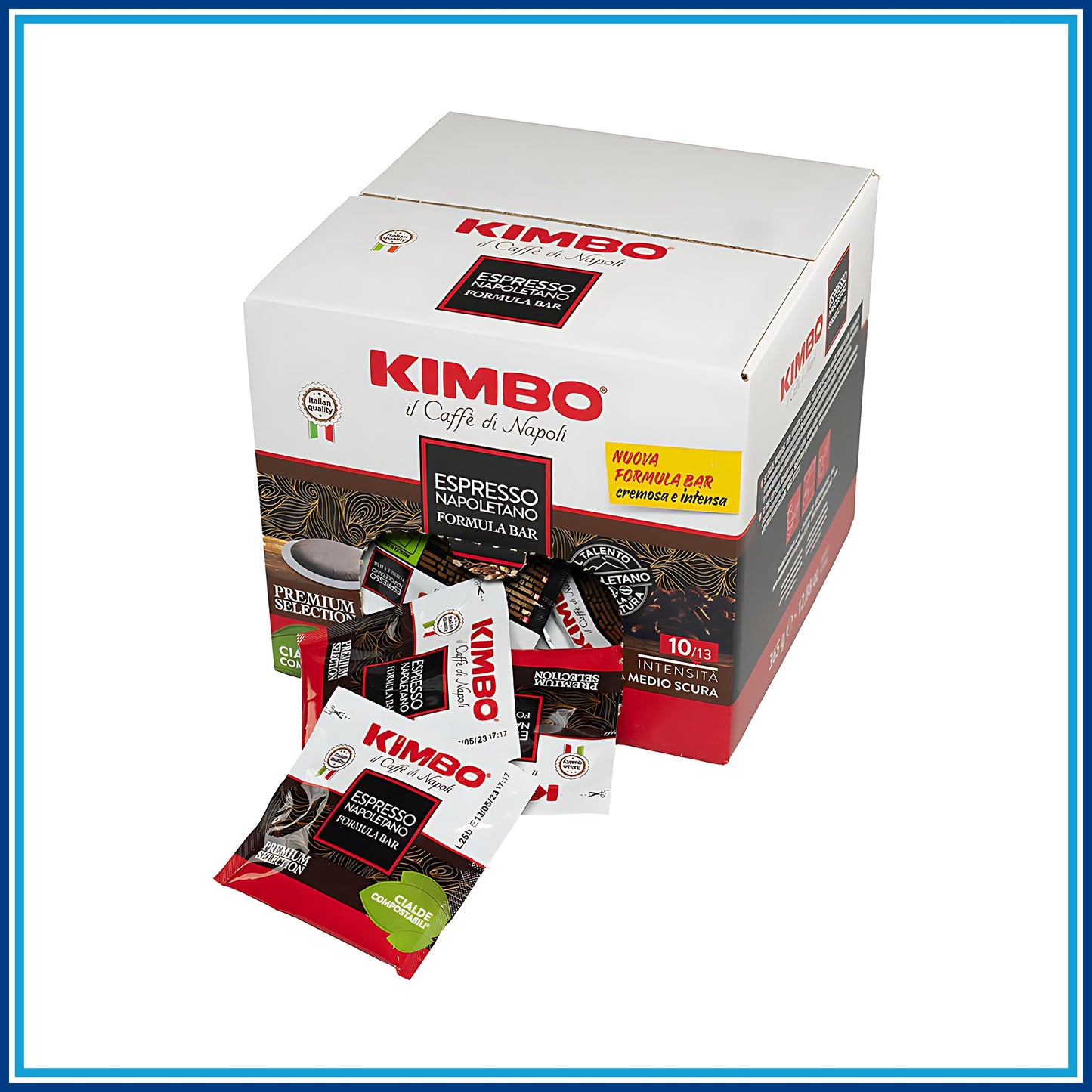 Kimbo Espresso Napoletano Formula Bar - Cialde - 50 Caffè