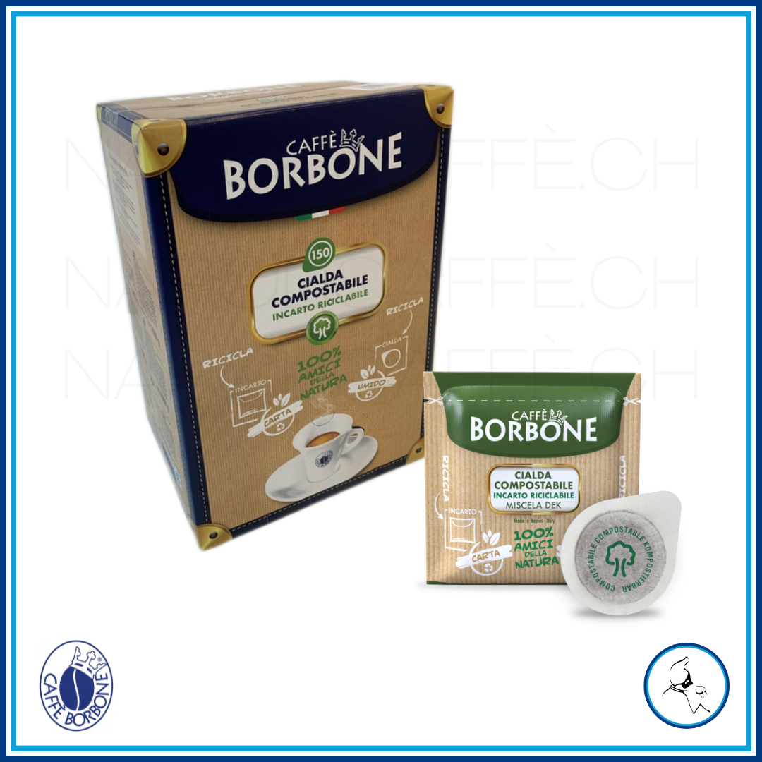 Borbone Vert (Décaféiné) - 150 Dosettes