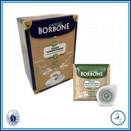 Borbone Decaffeinato - Cialde - 150 caffè