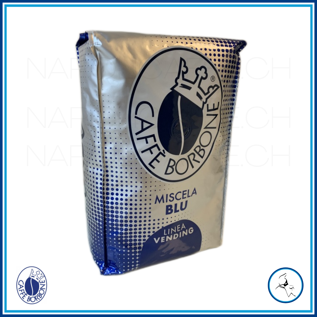 Borbone Bleu - Café en grains - 1 Kg – Napoli Caffè