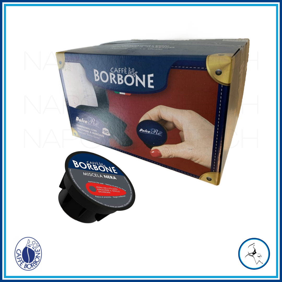 Borbone Noir - 90 Capsules - Dolce Gusto