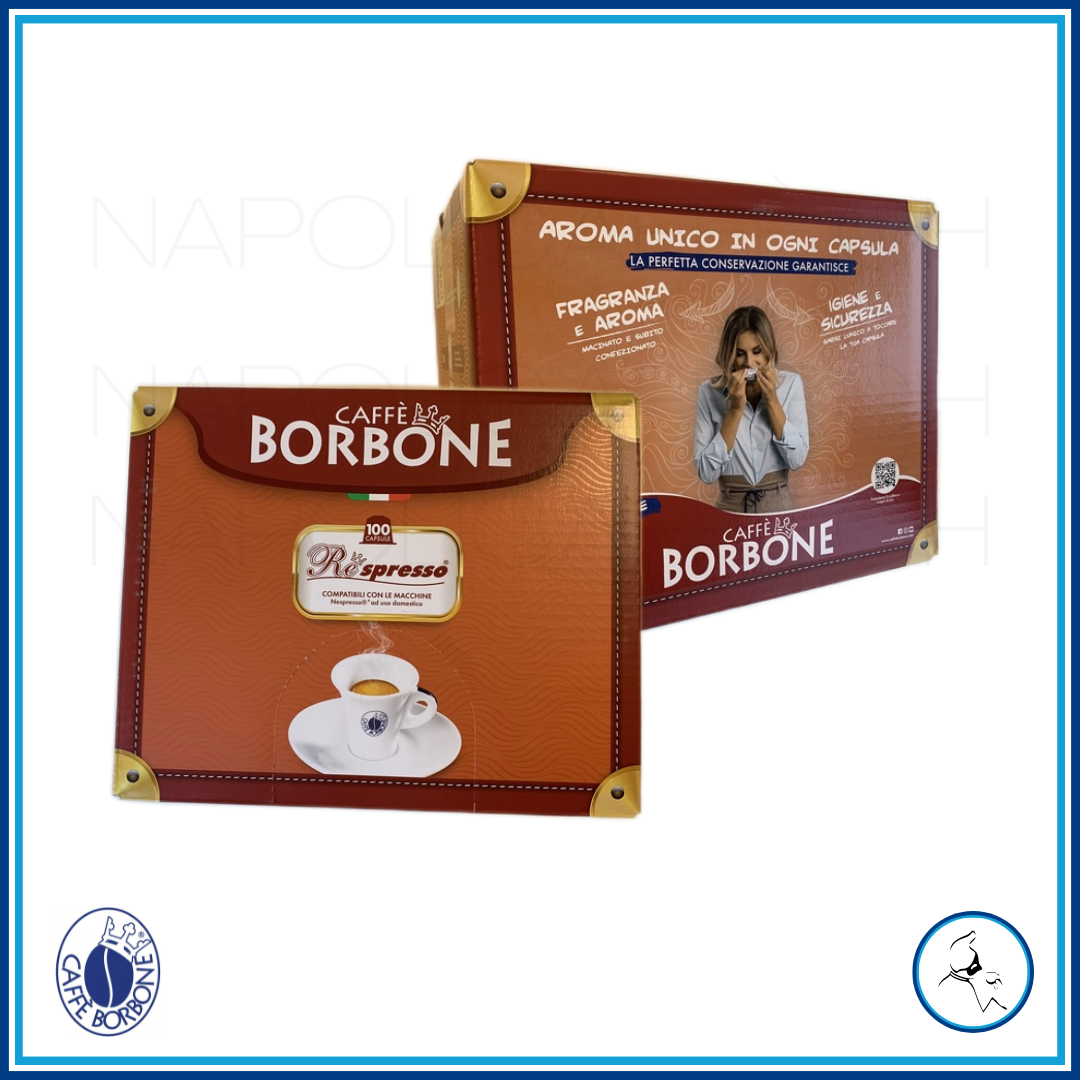 Borbone Noir - 100 Capsules - Re Espresso