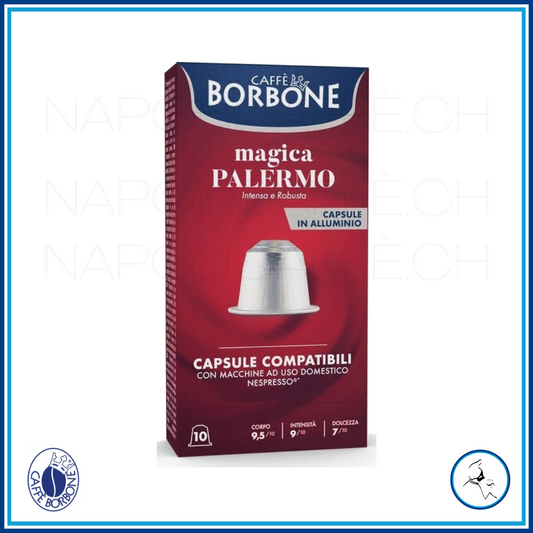 Borbone Palermo - Compatibile Nespresso - 100 caffè