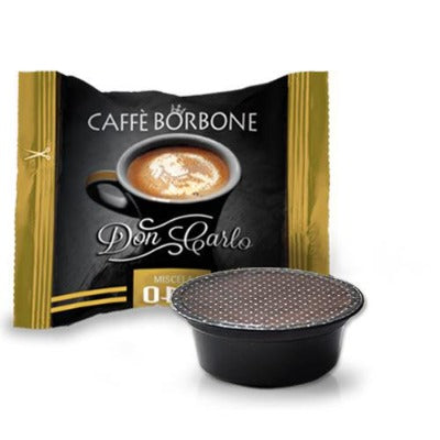 Caffè Borbone - Don Carlo Mélange or 50 pièces Compatible Lavazza