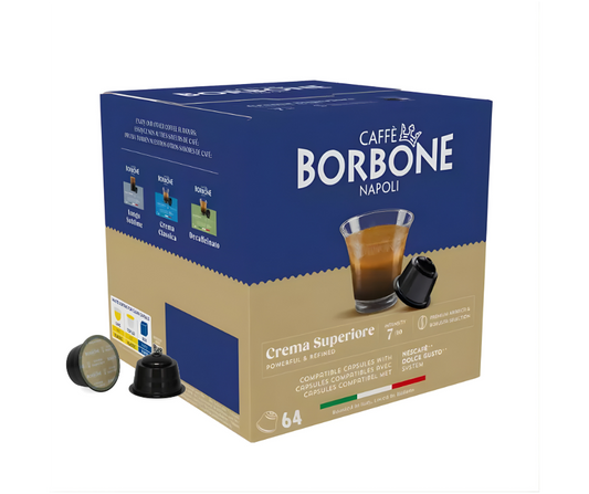 Borbone Crema Superiore - Dolce Gusto - 64 caffè