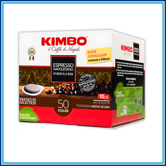 Kimbo Espresso Napoletano Formula Bar - Cialde - 50 Caffè