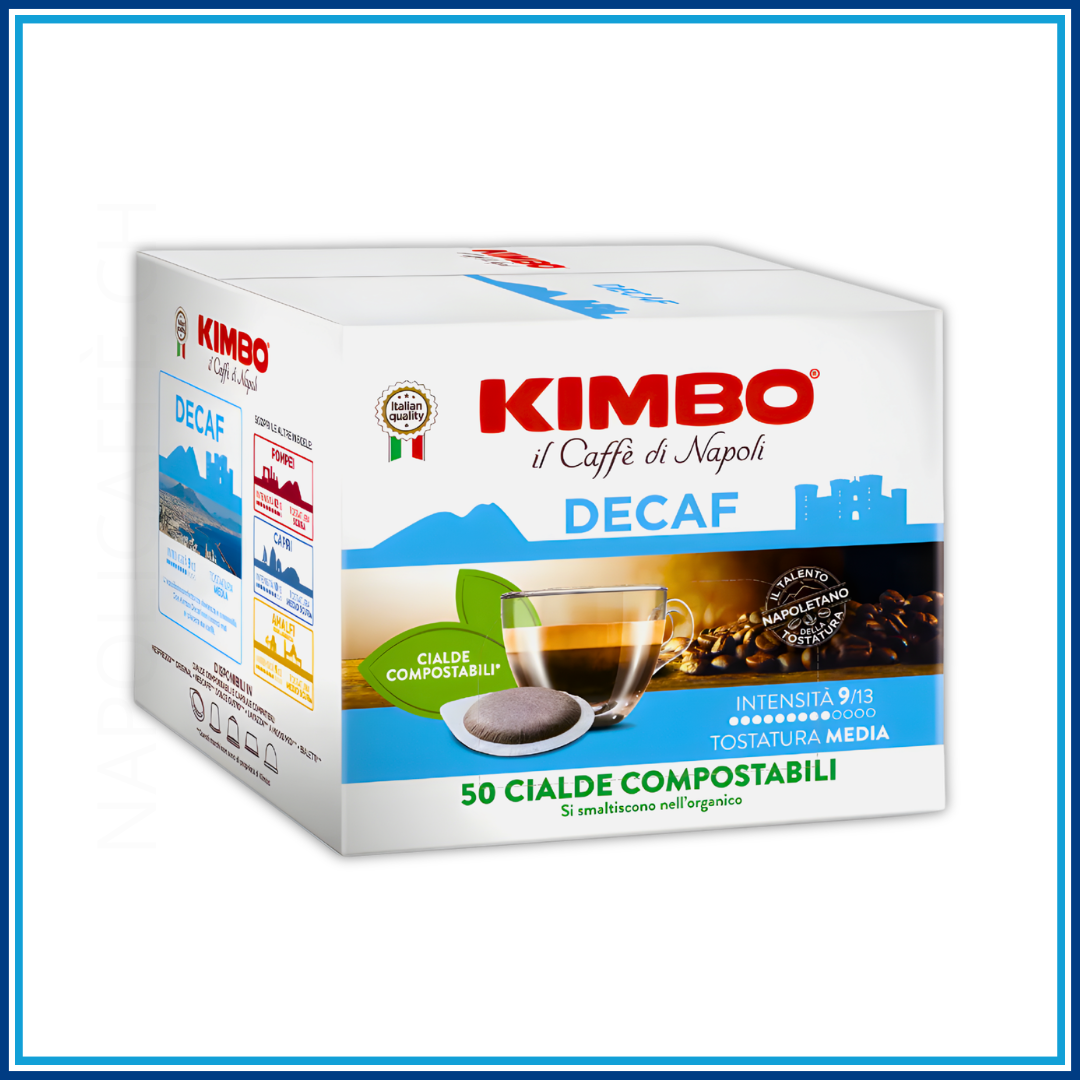 Kimbo Decaf - Cialde - 50 Caffè
