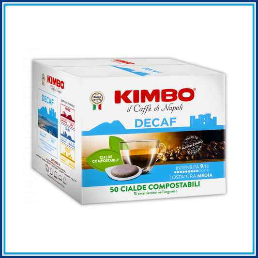 Kimbo Decaf - Cialde - 50 Caffè