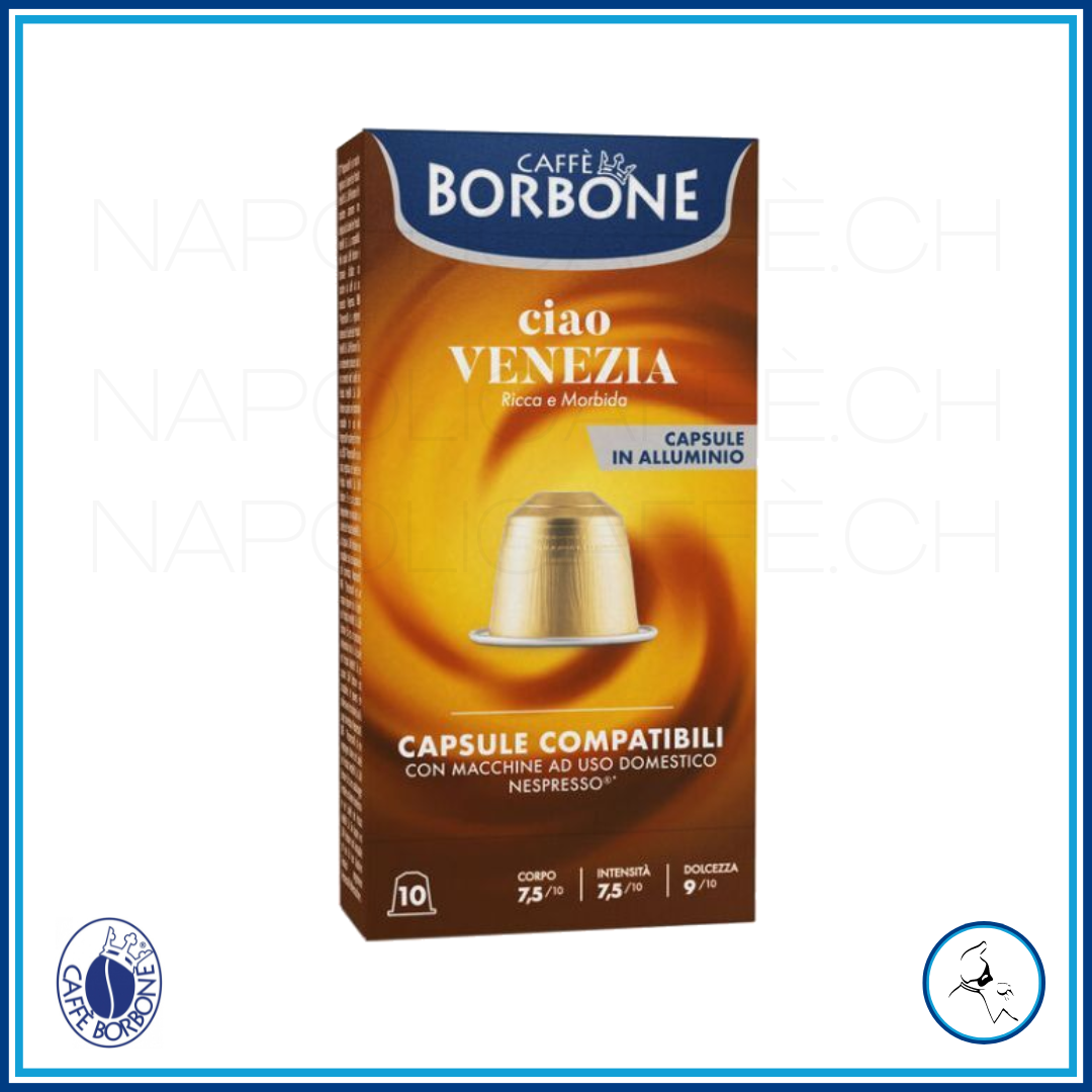 Venezia Borbone Kapsel - 10 Stück - Re Espresso