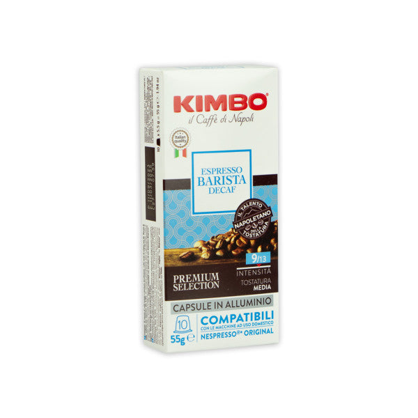 Kimbo Barista Decaf - 10 Capsule Alu compatibili Nespresso