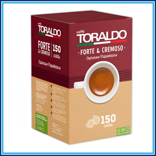 Toraldo Forte e Cremoso - Cialde - 150 Caffè