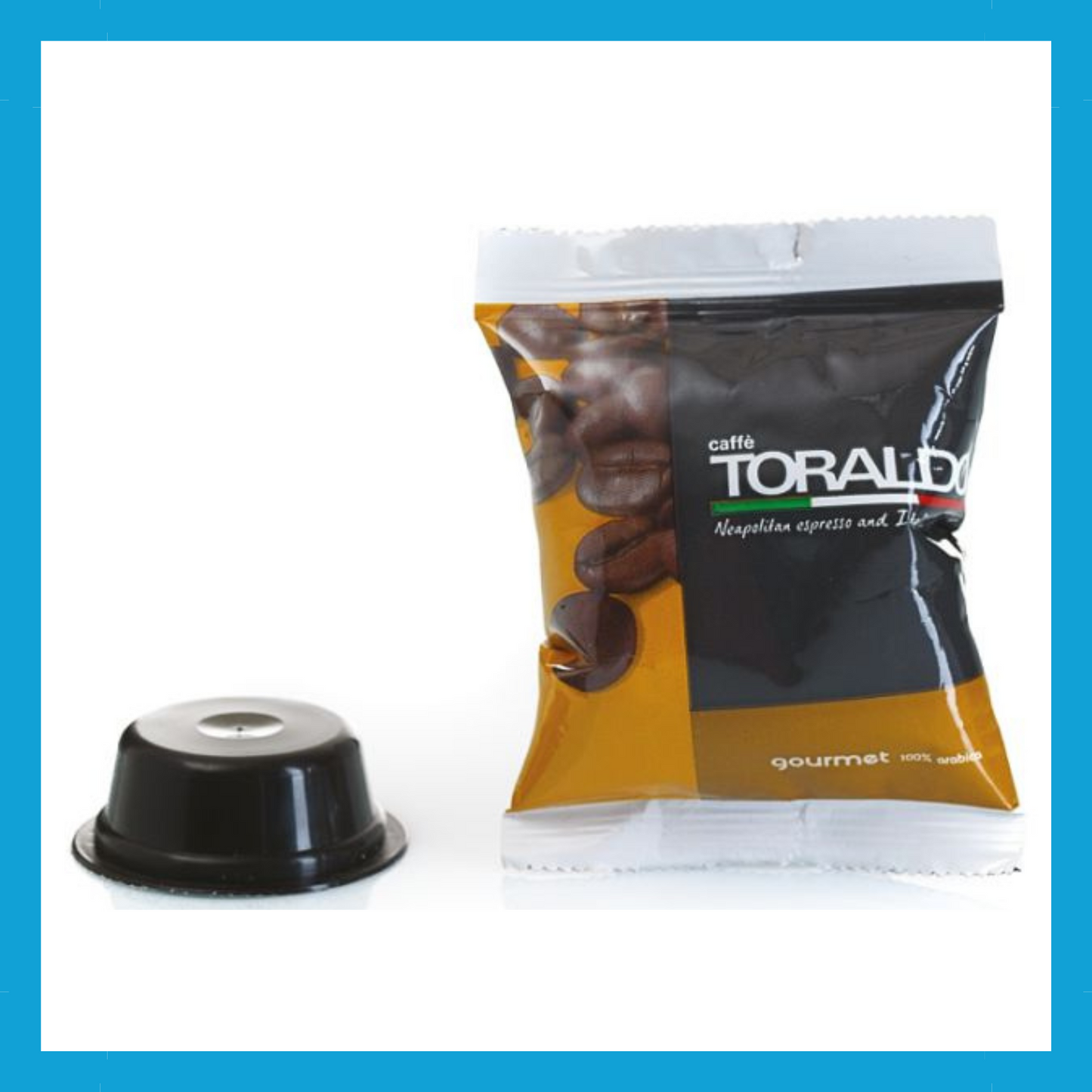 Toraldo Gourmet Capsule - A Modo Mio - 100 Pcs