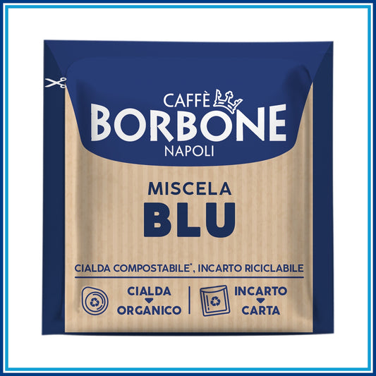 Borbone Blu - Cialde - 150 caffè - retro