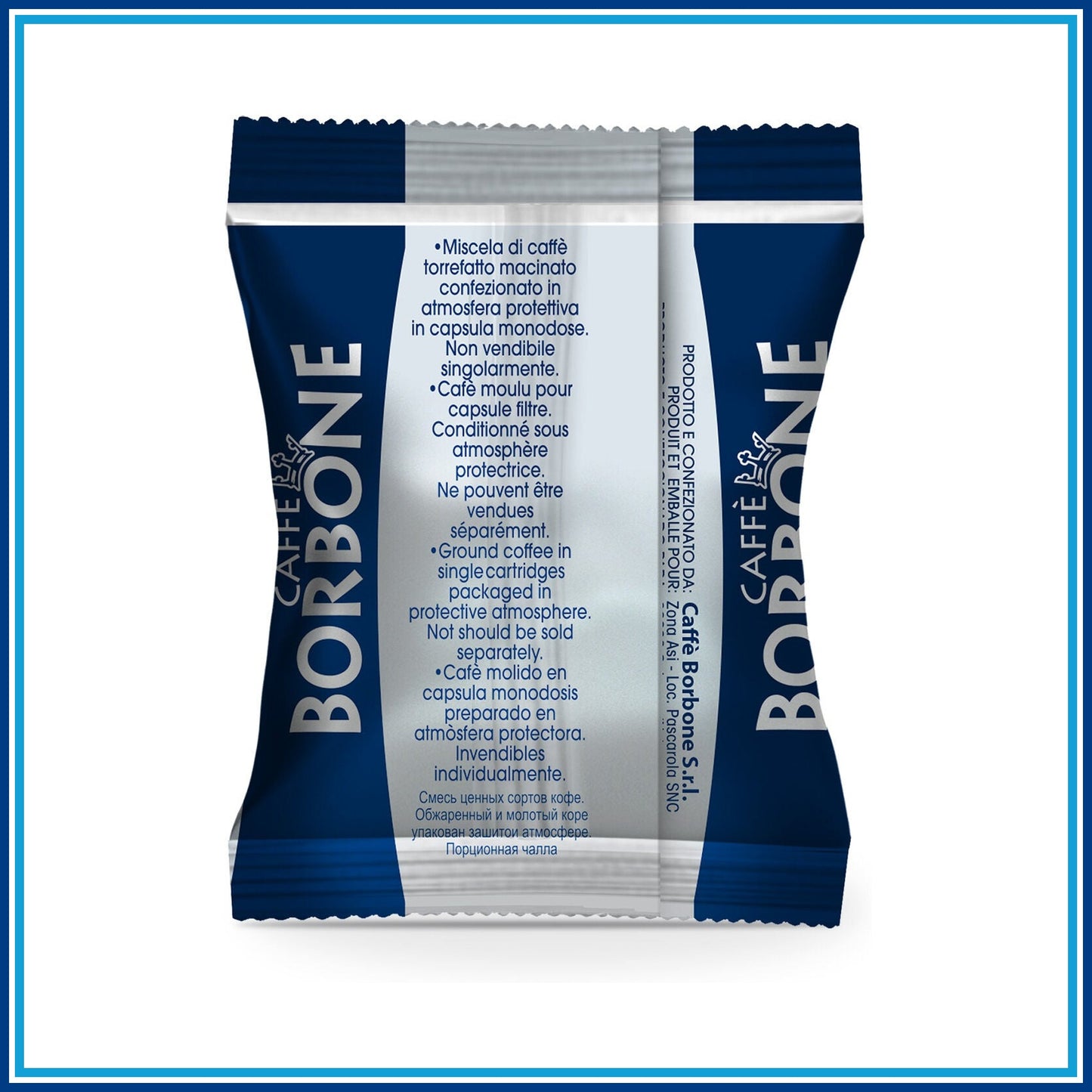 Borbone Blu - Compatibile Nespresso - 100 caffè - confezione
