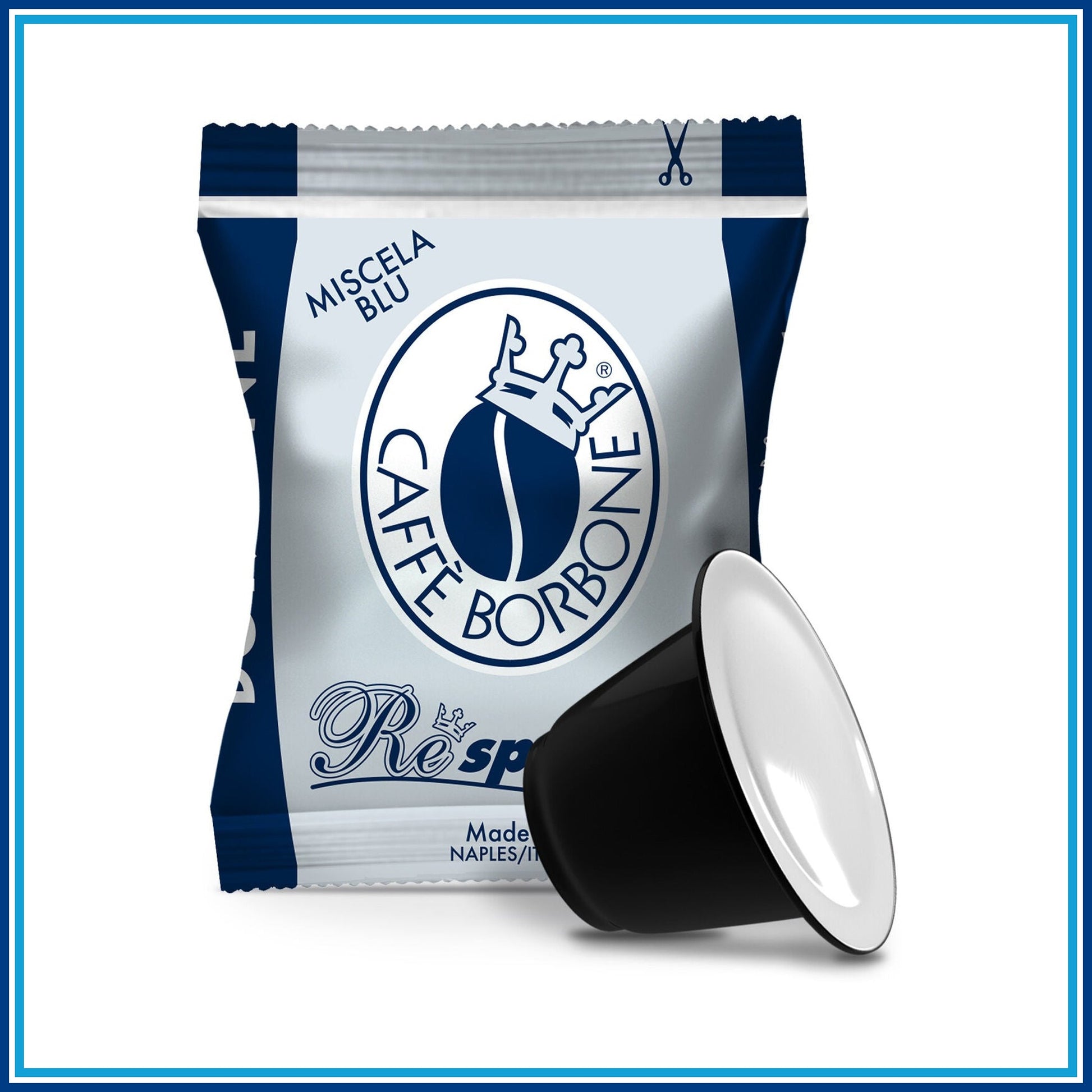 Borbone Blu - Compatibile Nespresso - 100 caffè