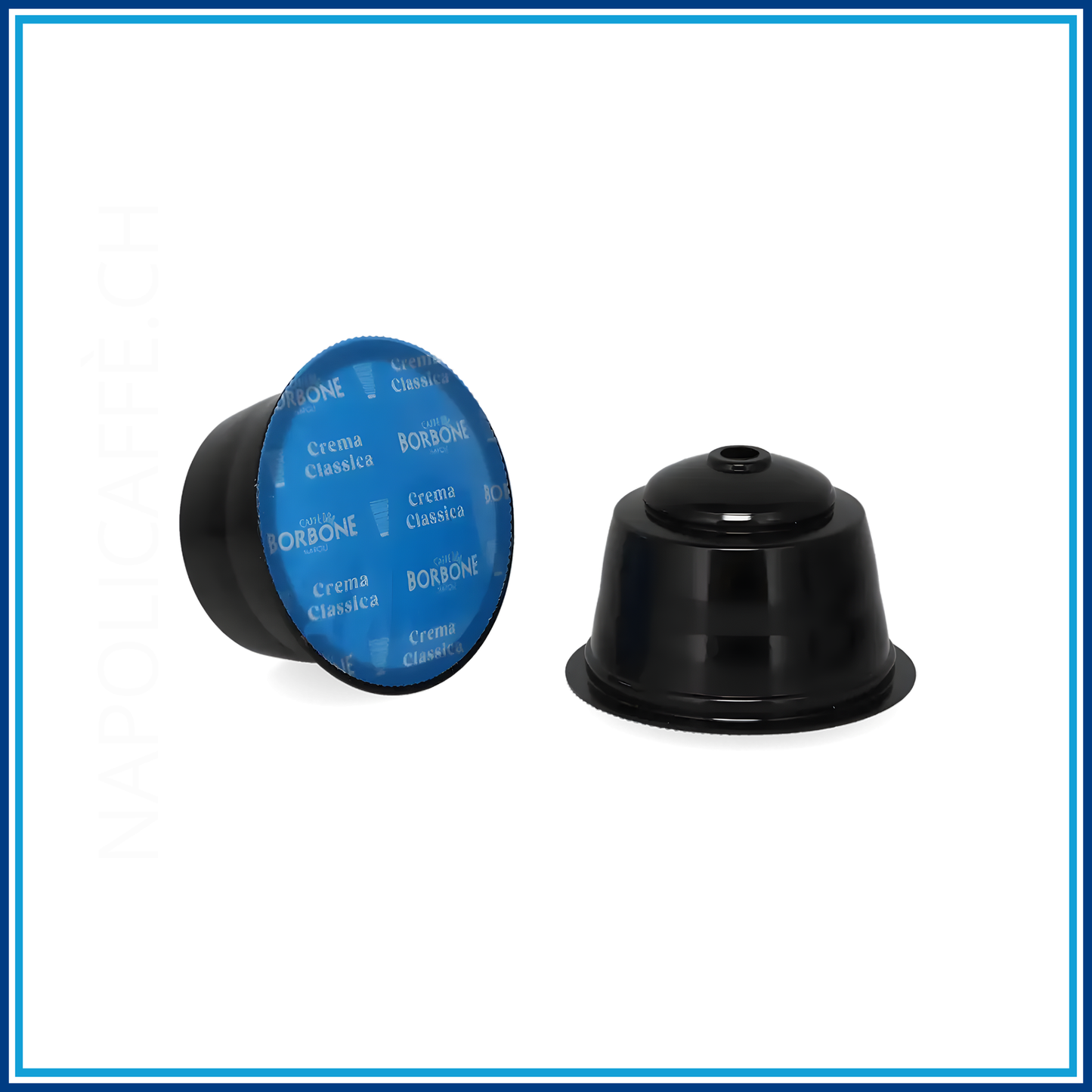 Borbone Crema Classica – Kompatibel mit Dolce Gusto – 64 Kaffeekapseln – Etikett und Inhaltsstoffe