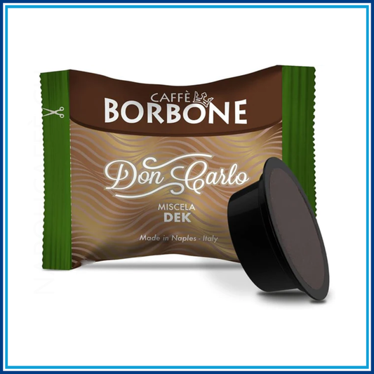 Borbone Decaffeinato - Compatibile A Modo Mio - 100 caffè — confezione, fronte