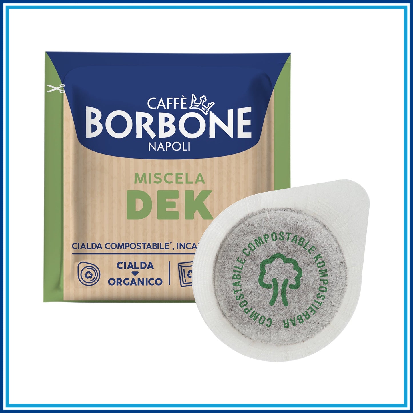 Borbone Decaffeinato - Cialde - 150 caffè