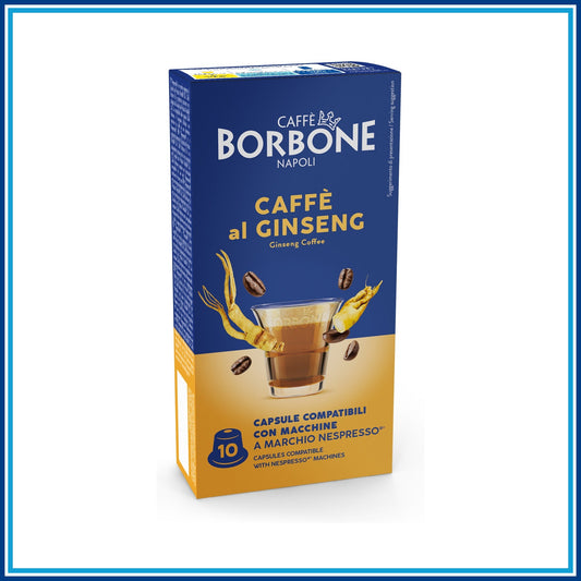 Borbone Ginseng - Compatibile Nespresso - 30 caffè