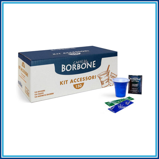 Borbone Kit (Bicchierini palette zucchero) - 150 kit