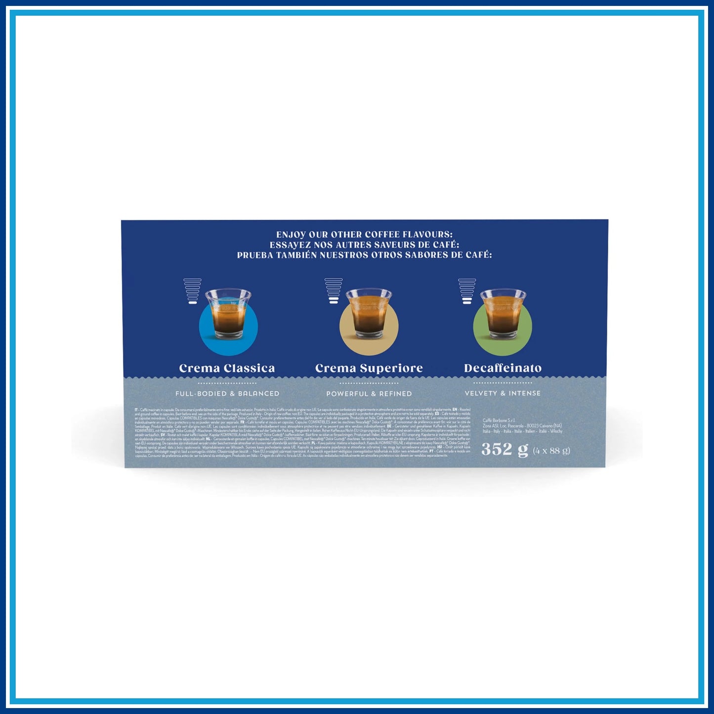 Borbone Lungo Sublime - Compatibile Dolce Gusto - 64 caffè - confezione