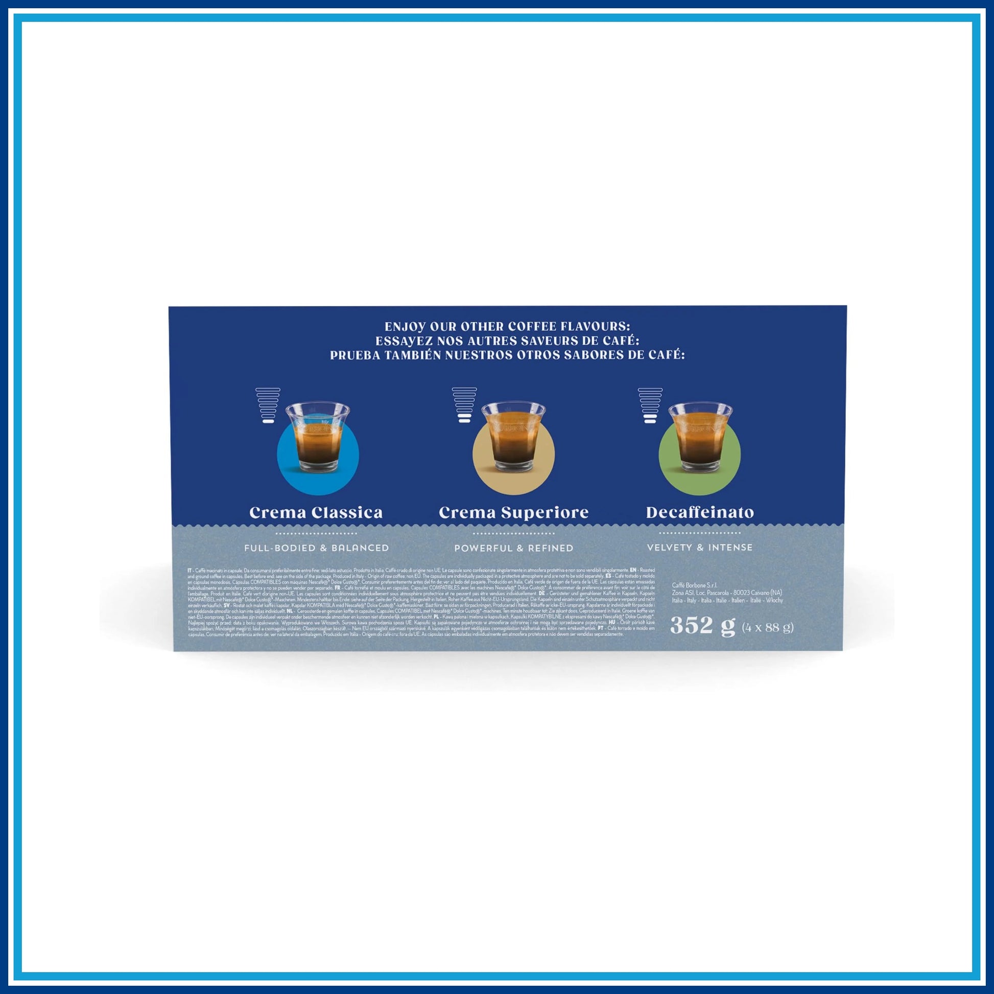 Borbone Lungo Sublime - Compatibile Dolce Gusto - 64 caffè - confezione