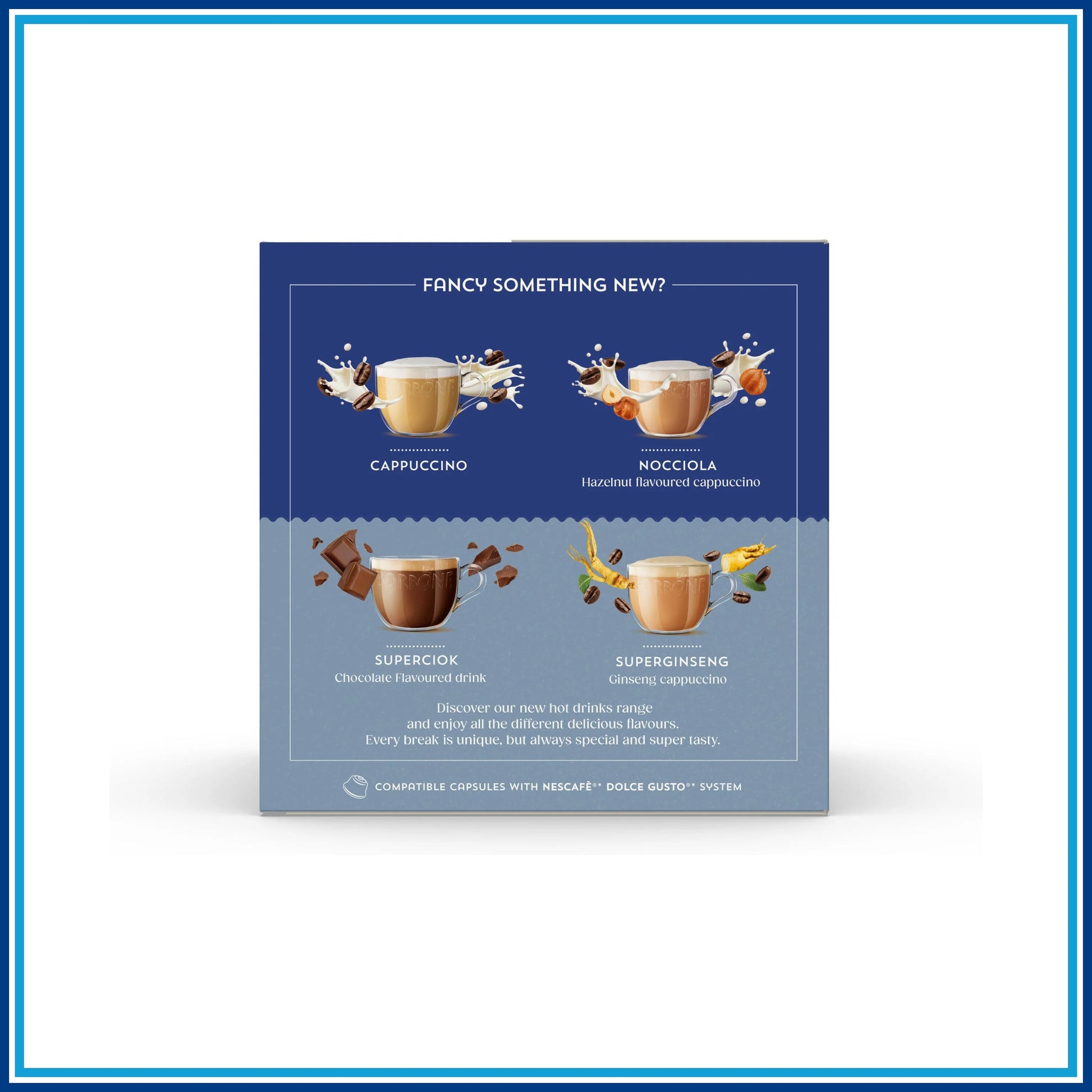 Borbone Lungo Sublime - Compatibile Dolce Gusto - 64 caffè - confezione