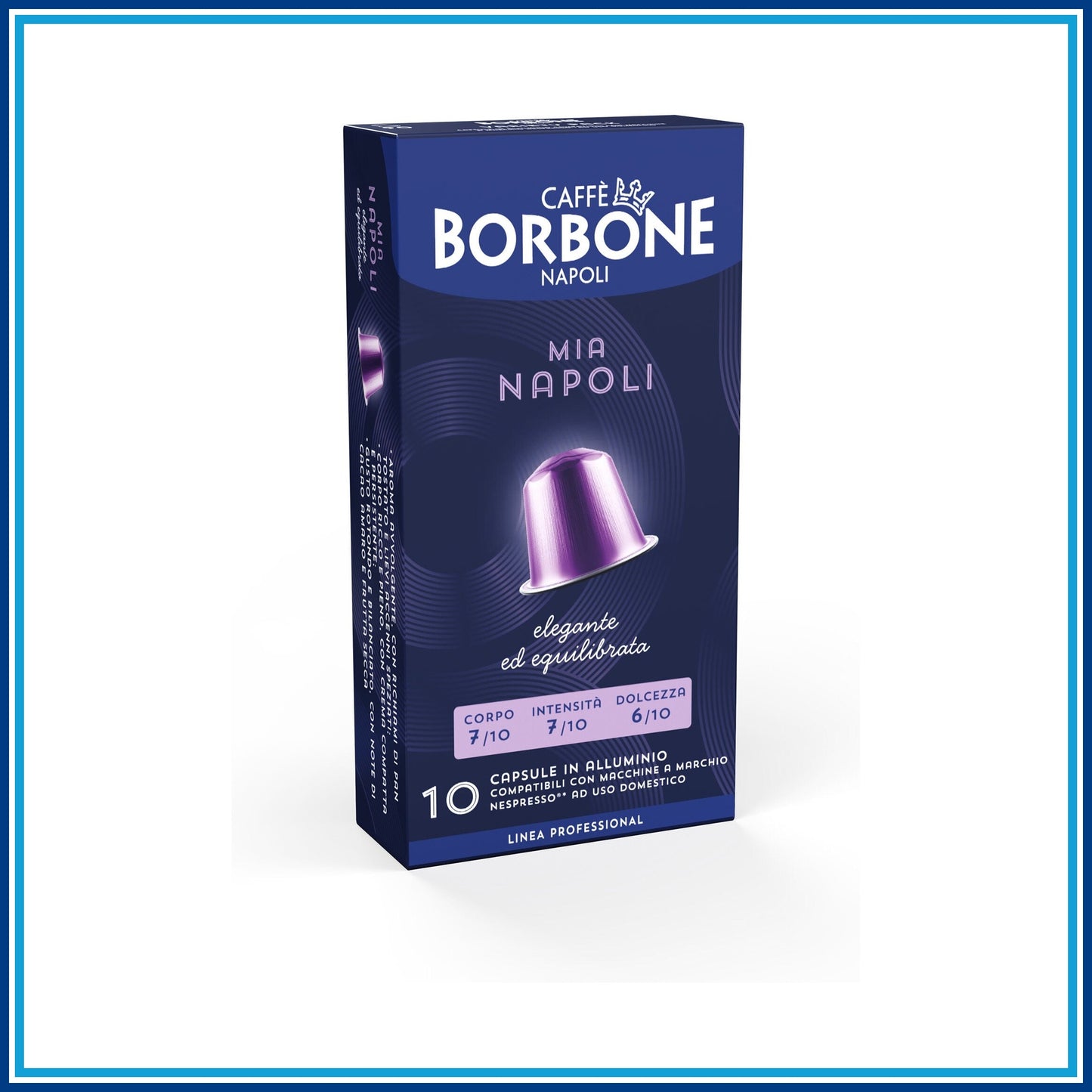 Borbone Napoli - Compatibile Nespresso - 10 caffè