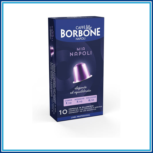 Borbone Napoli - Compatibile Nespresso - 10 caffè