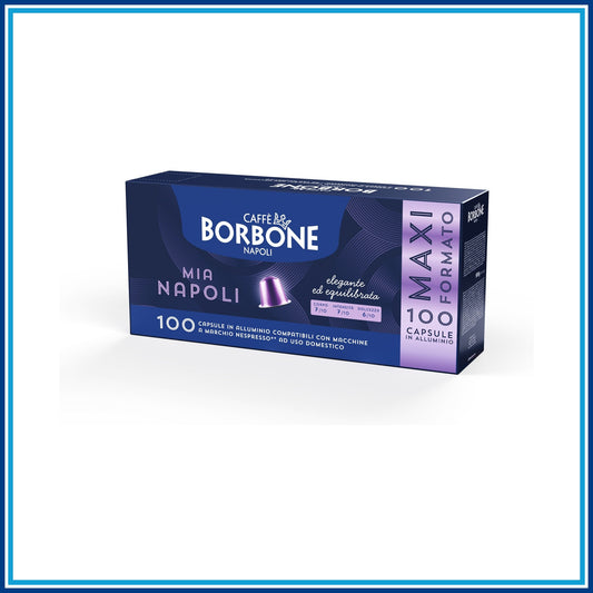 Borbone Napoli - Compatibile Nespresso - 100 caffè