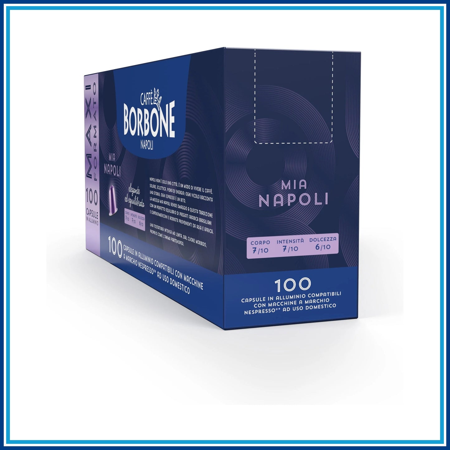 Borbone Napoli - Compatibile Nespresso - 100 caffè
