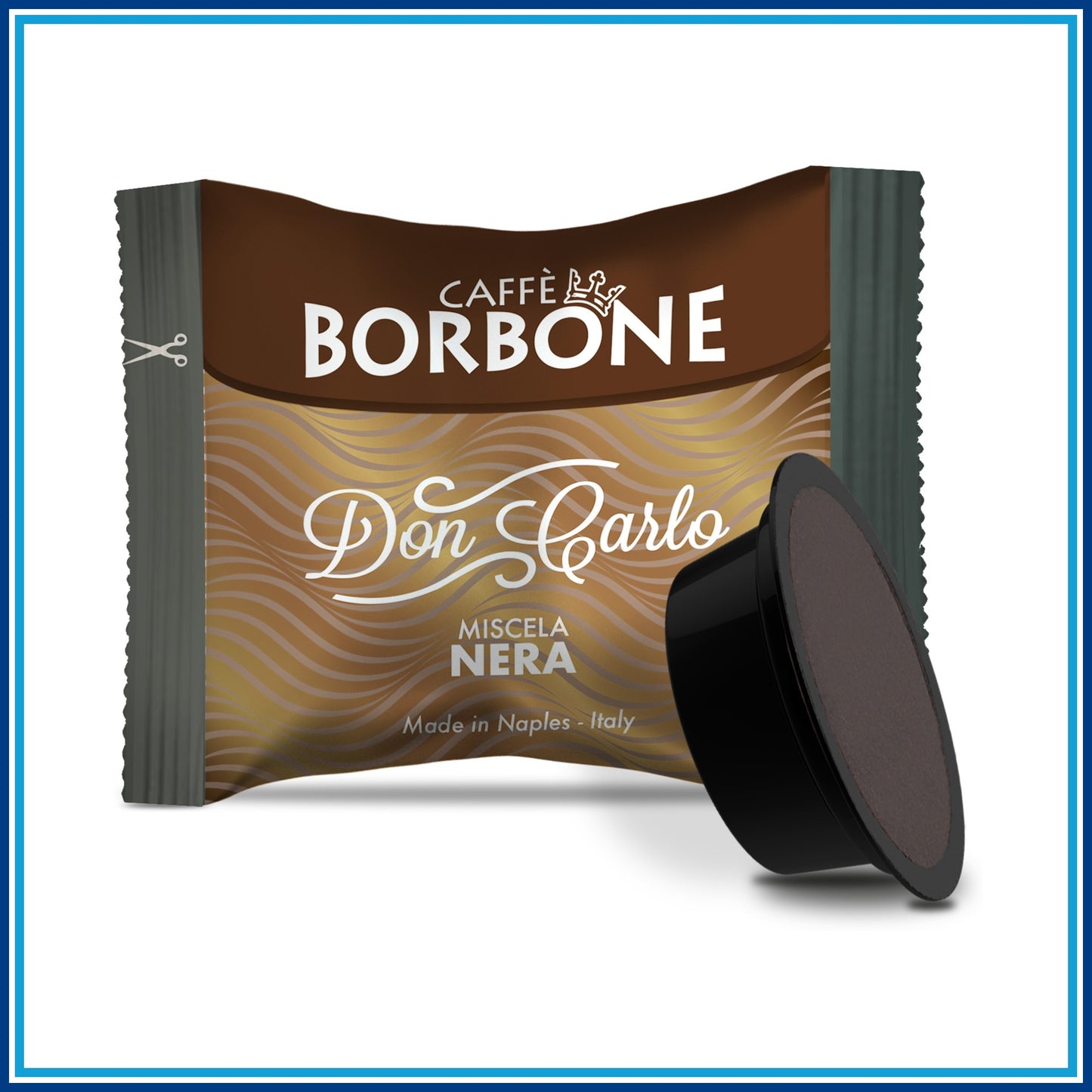 Borbone Nera - Compatibile A Modo Mio - 100 caffè - confezione