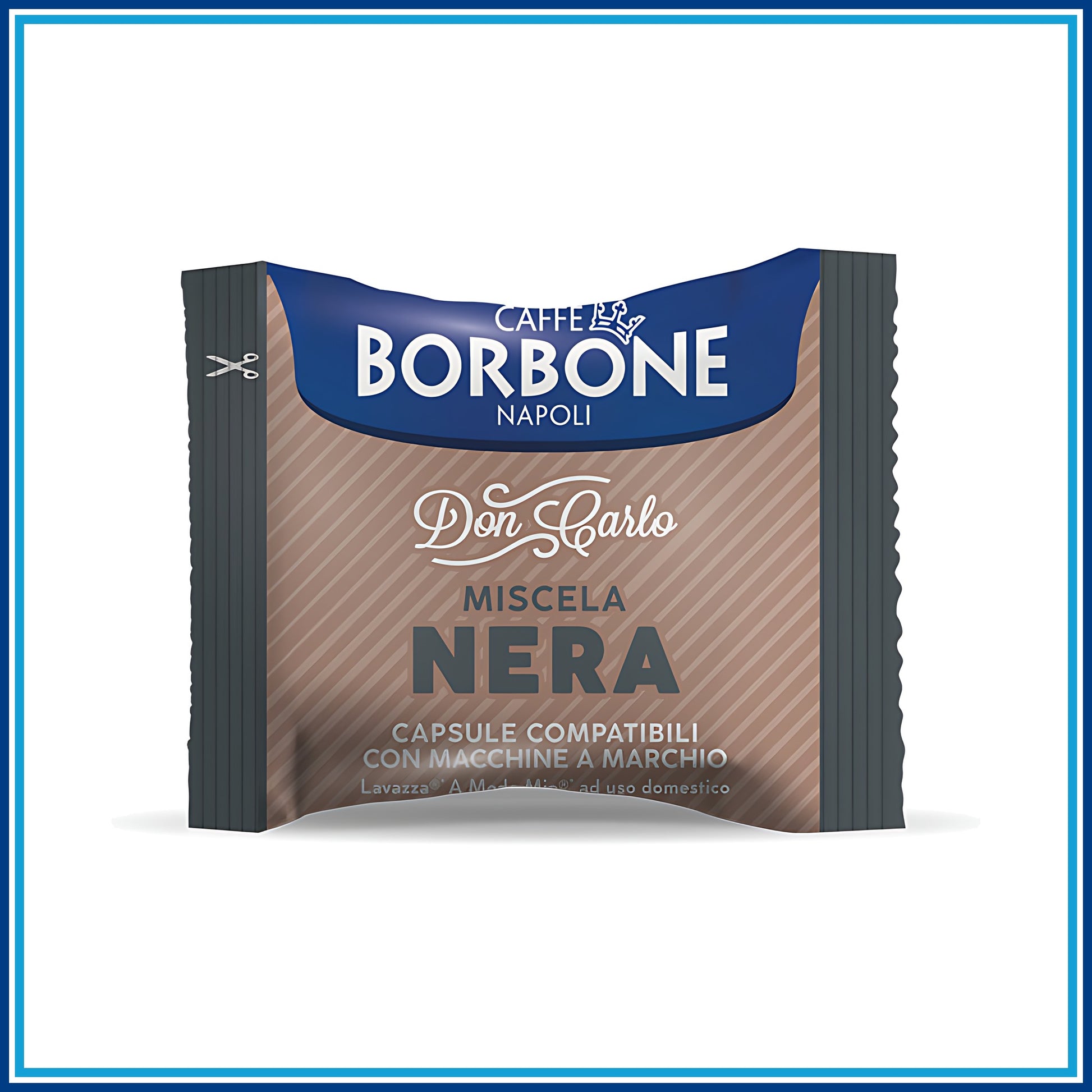 Borbone Nera - Compatibile A Modo Mio - 100 caffè