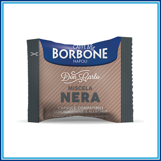 Borbone Nera - Compatibile A Modo Mio - 100 caffè