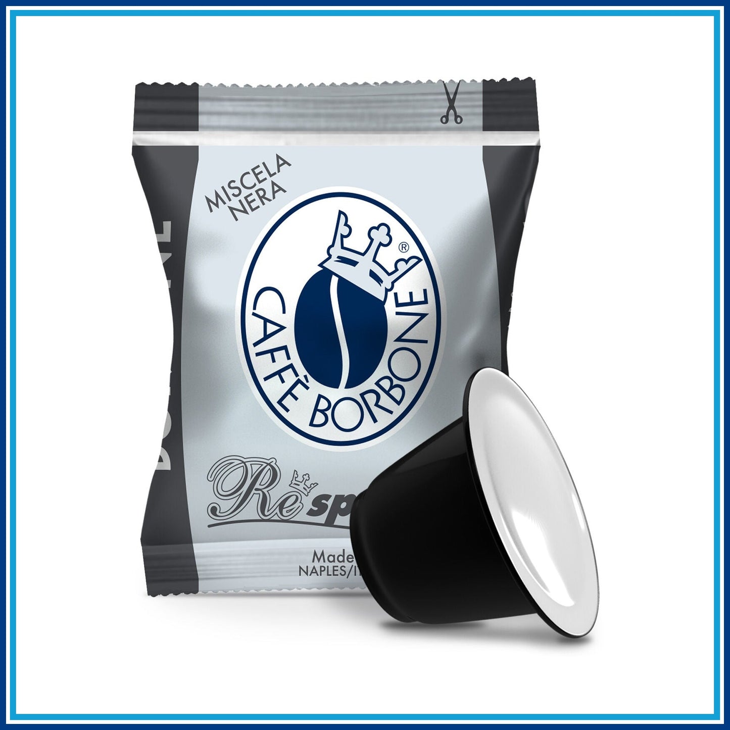 Borbone Nera - Compatibile Nespresso - 100 caffè