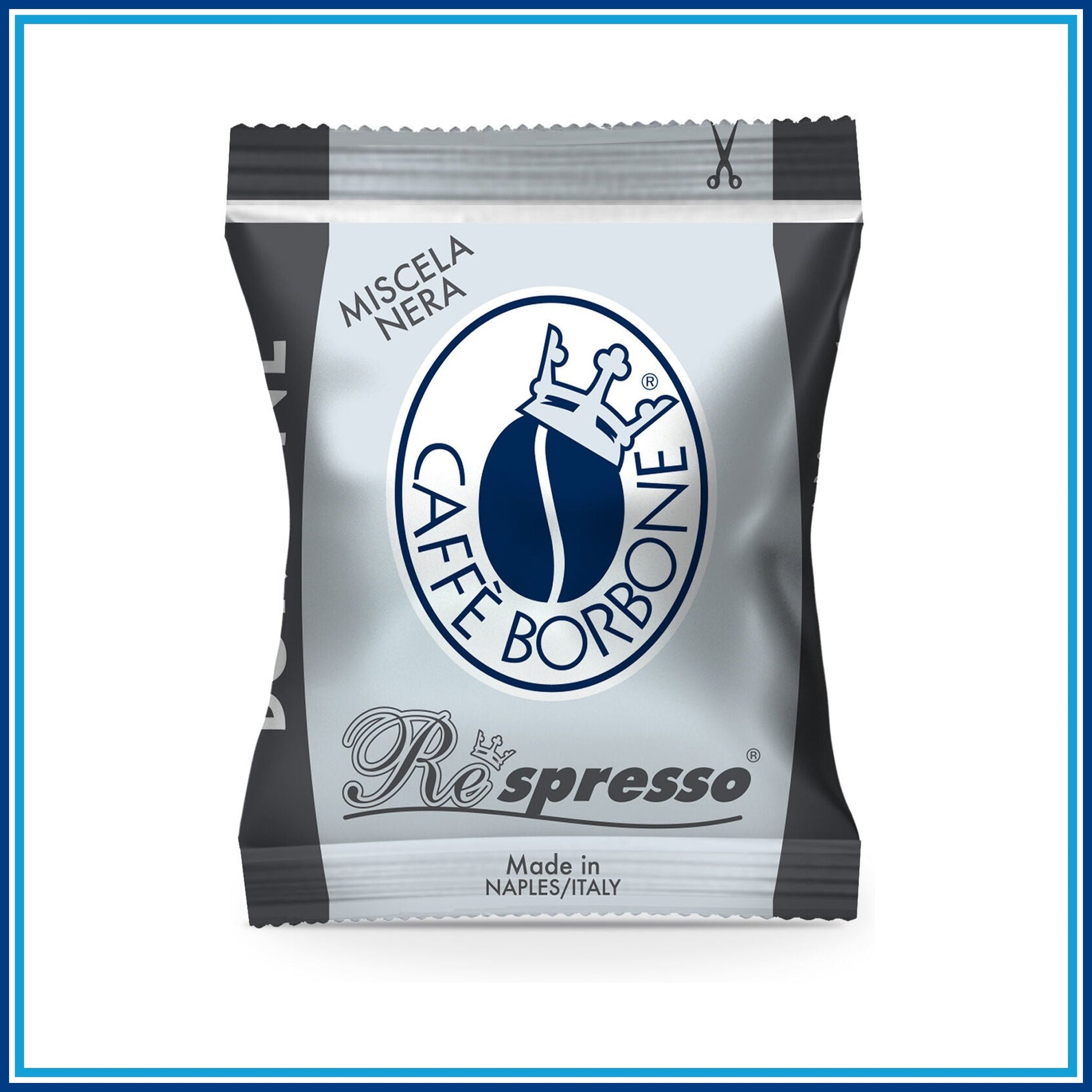 Borbone Nera - Compatibile Nespresso - 100 caffè - retro