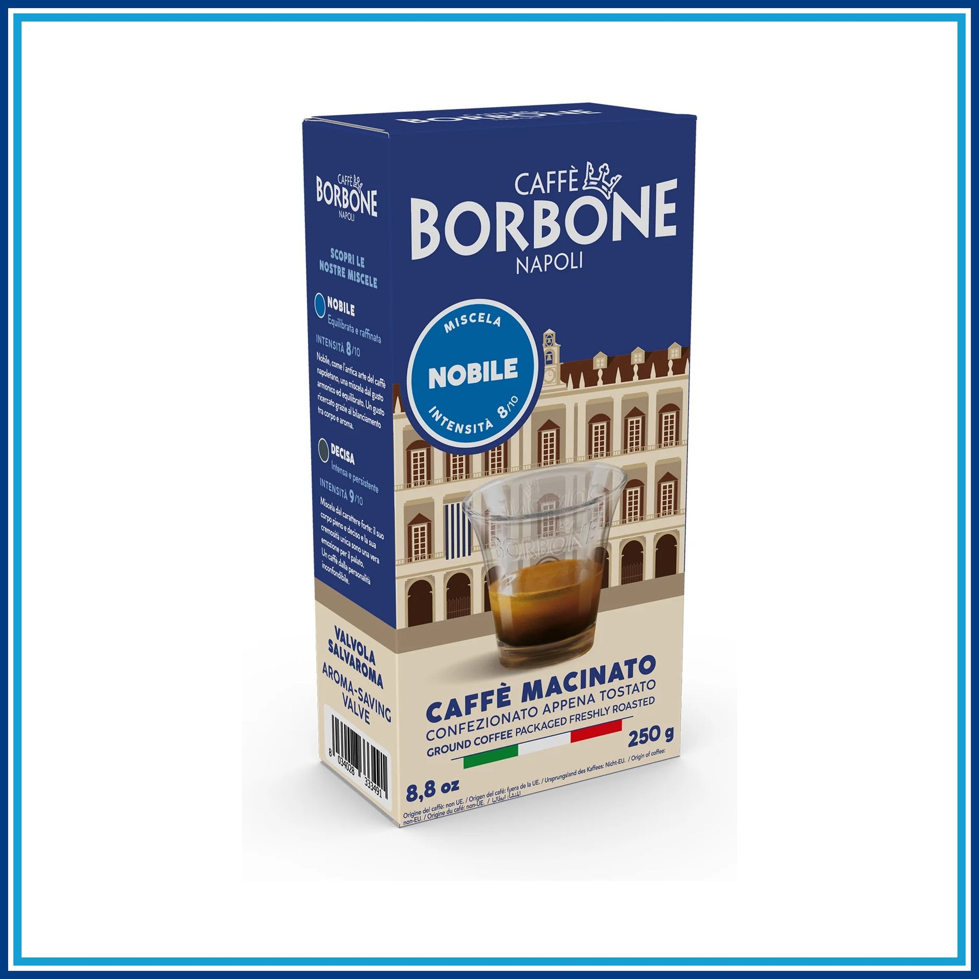 Borbone Nobile - Caffè macinato - 250g - dettaglio