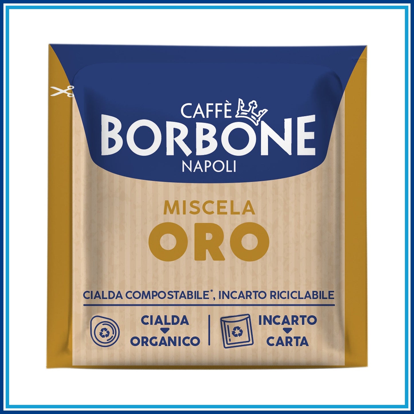 Borbone Oro - Cialde - 150 caffè - retro