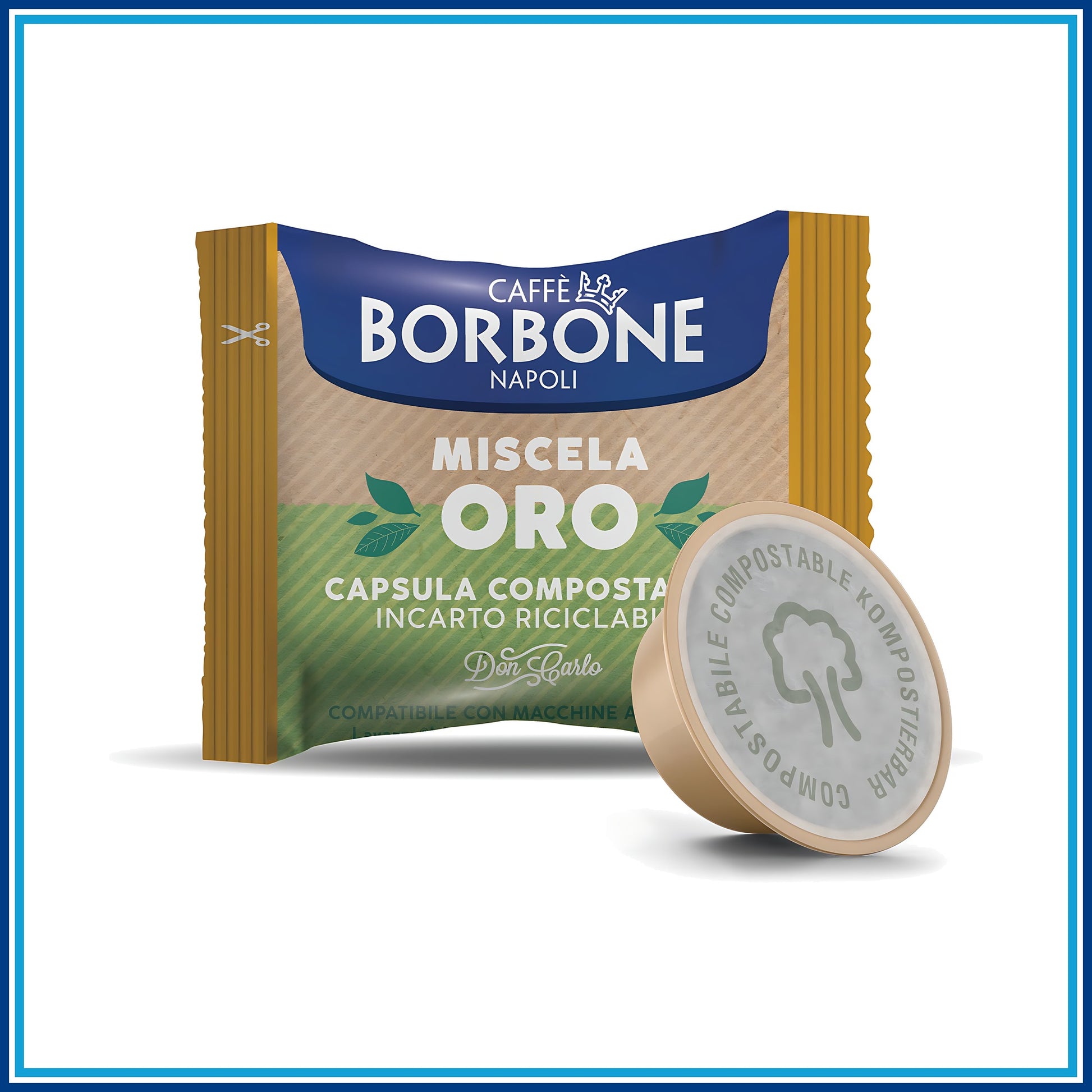 Borbone Oro - Compatibile A Modo Mio - 100 caffè
