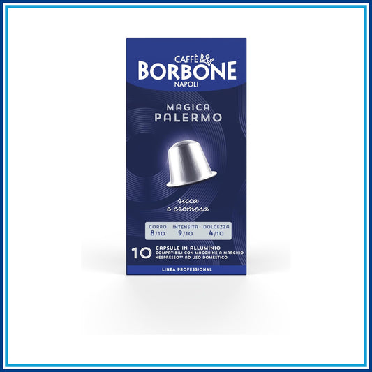 Borbone Palermo - Compatibile Nespresso - 10 caffè - dettaglio